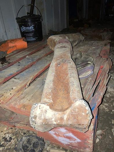 Used 5-3/4" x 26" Carbide Button Chisel Bit