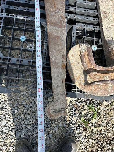 Used Set of J Wrenches with Circle Jack for Cable Tool