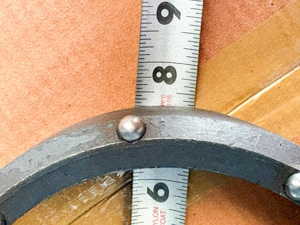 6" Dual Rotary Casing Shoe – 10 Domed Buttons Assembly- Extra Heavy Duty