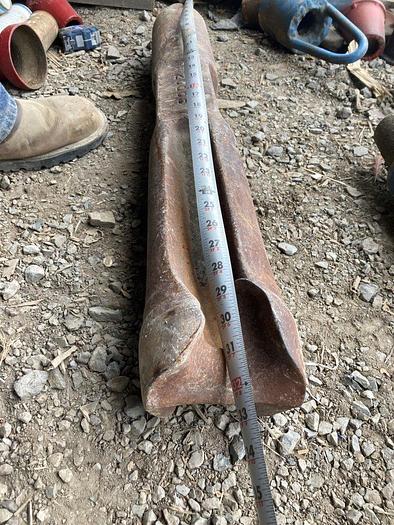 Used Chisel Bit 5" x 32" for Cable Tool