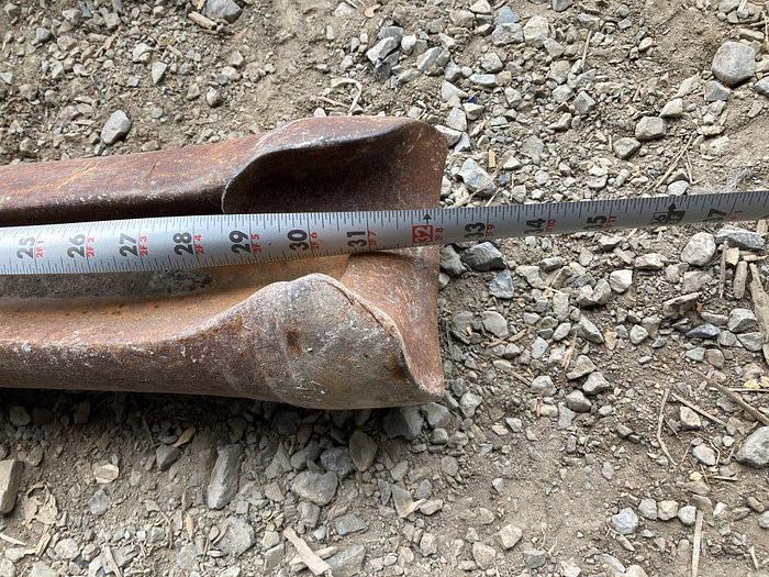 Used Chisel Bit 5" x 32" for Cable Tool