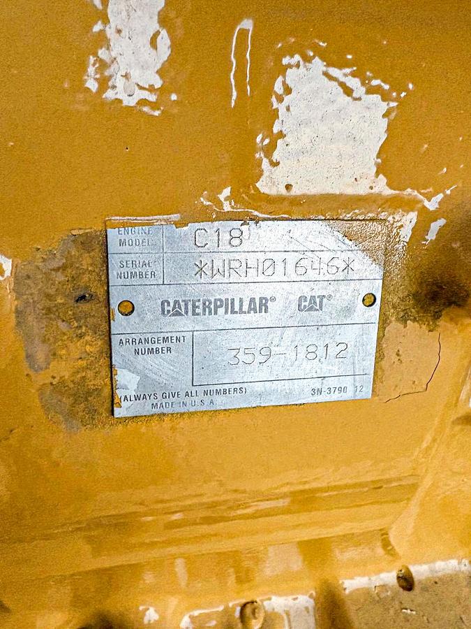 Used 2024 Caterpillar C18 Industrial Diesel Engine