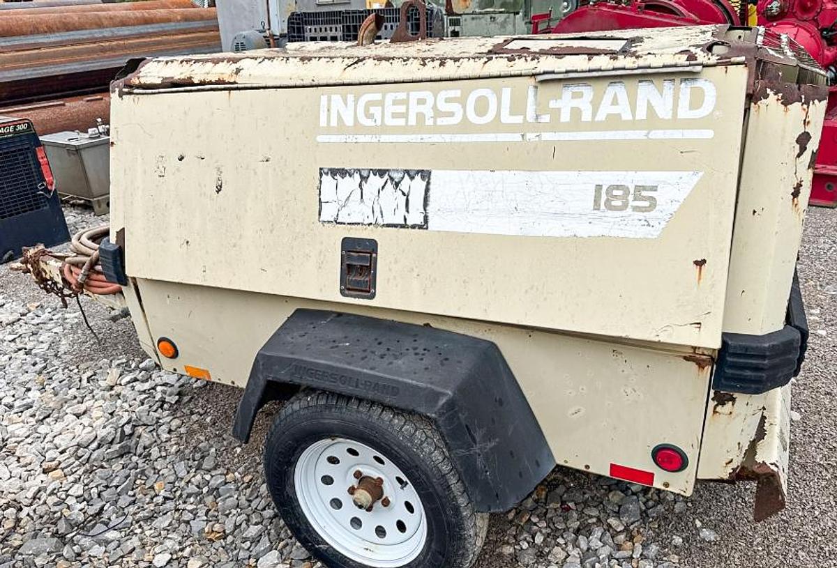 Used 1999 Ingersoll-Rand P185WJD Mobile Air Compressor