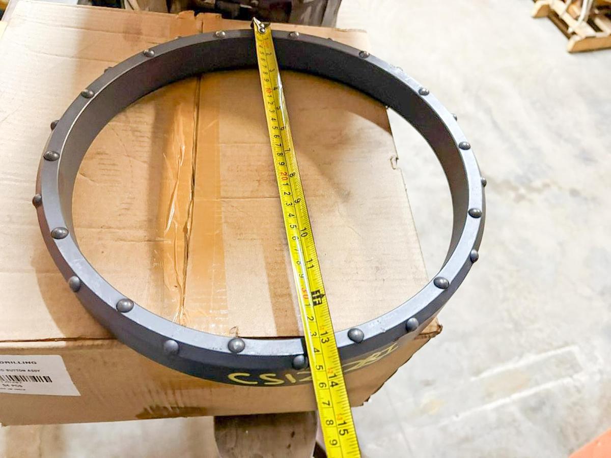 Used 12" Dual Rotary Casing Shoe – 28 Domed Button Assembly