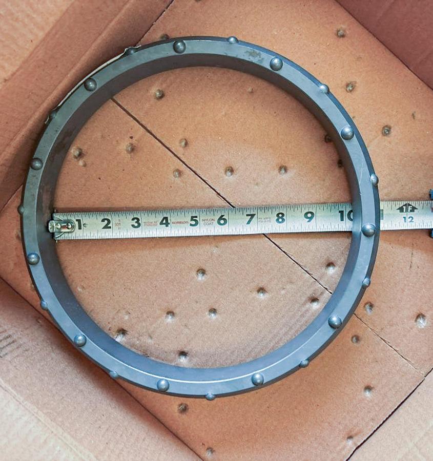 Used 10" Dual Rotary Casing Shoe – 22 Domed Buttons Assembly
