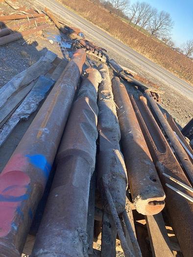 Used Carbide Button Bit withTurbo Lift Sub Adapter