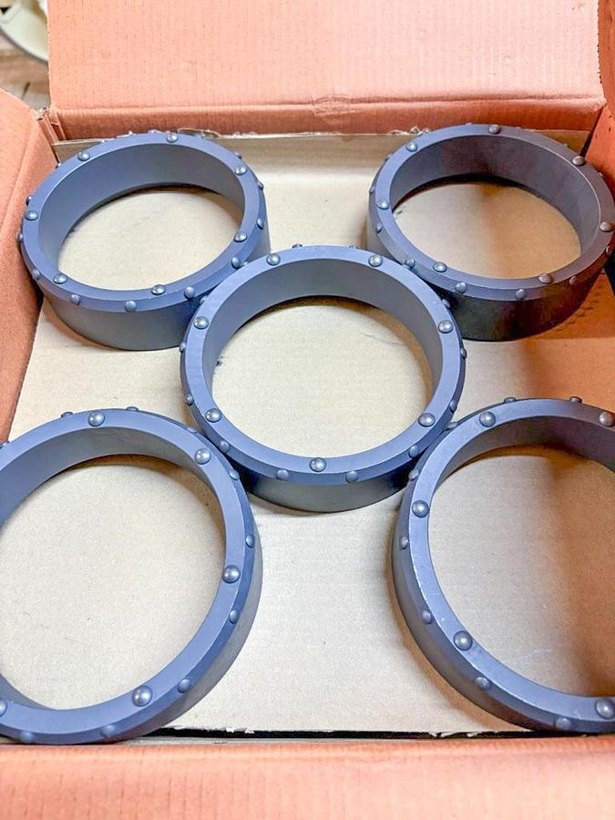 5" Dual Rotary Shoe – 14 Domed Button Assembly