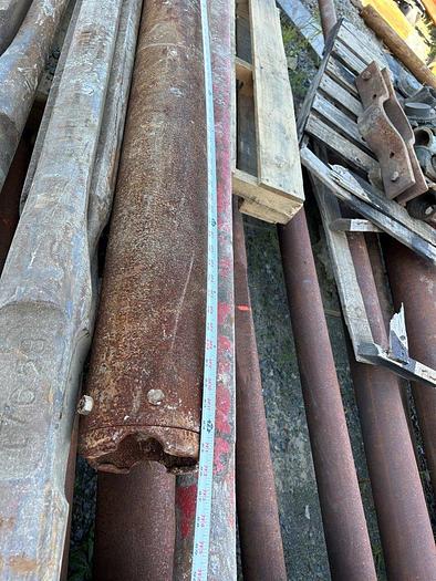 Used 7' Corrugated Bottom Flap Valve Bailer for Cable Tool