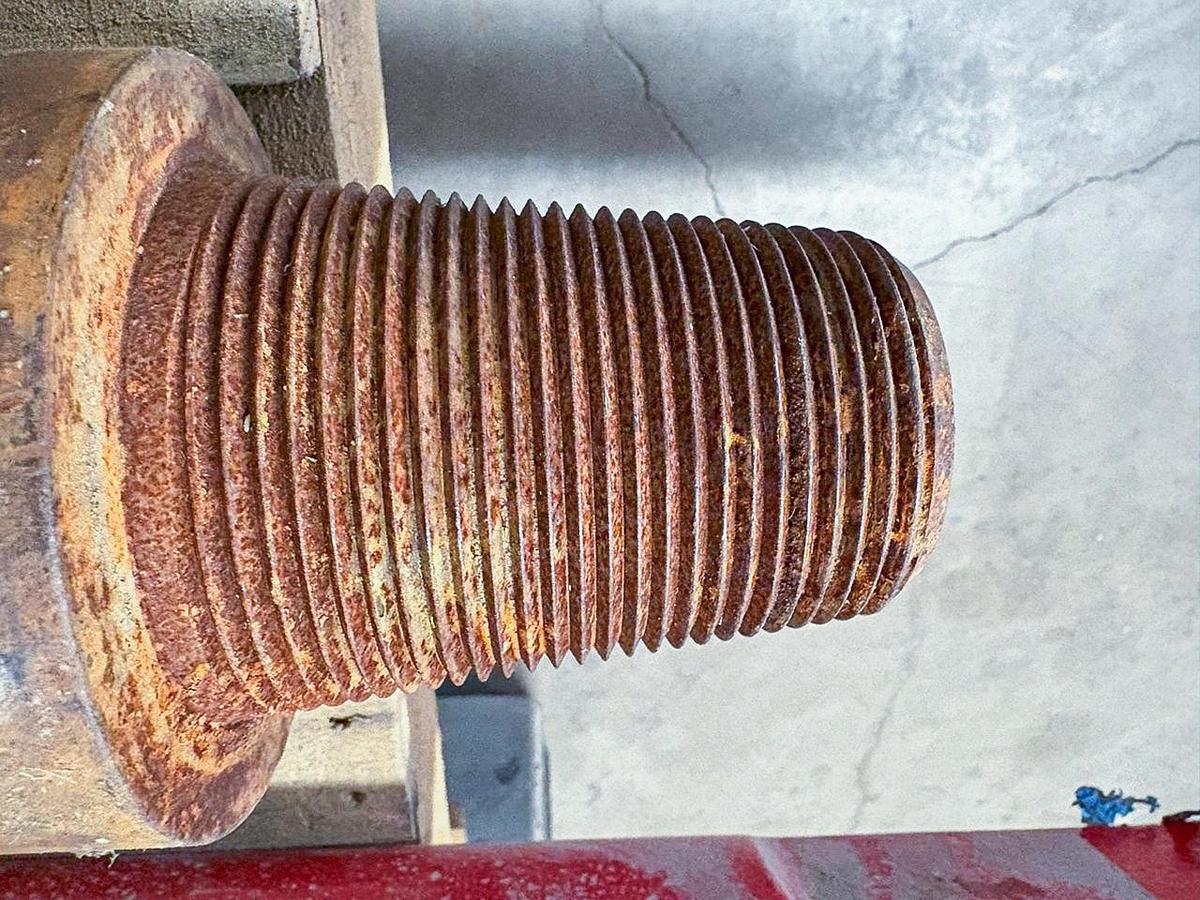 Used 5-3/4" Chisel Bit for Cable Tool Well Drilling