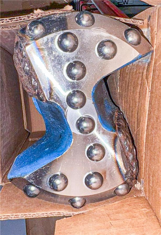 Trident "Z" Bit Carbide Button Cable Tool Drill Bit