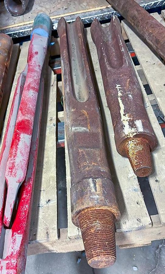 Used 5-3/4" Chisel Bit for Cable Tool Well Drilling