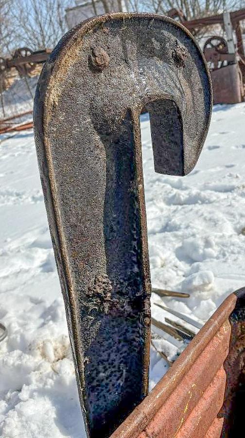 Used Keystone Driller Co. Left Hand Drilling Tool Wrench  (4-1/4" x 57" Claw End Style J-Wrench