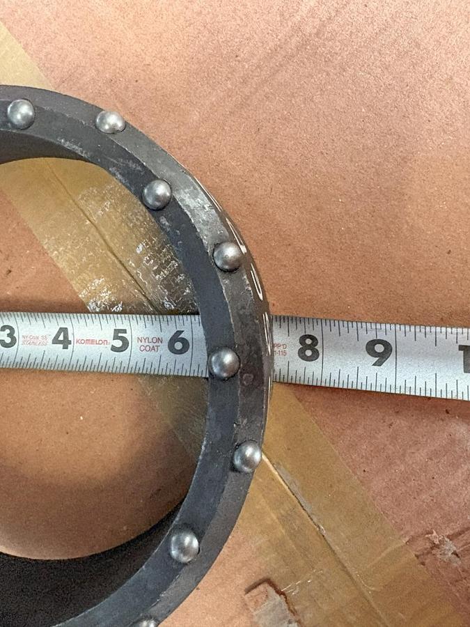 Used 6" Dual Rotary Casing Shoe – 20 Domed Buttons Assembly- Extra Heavy Duty