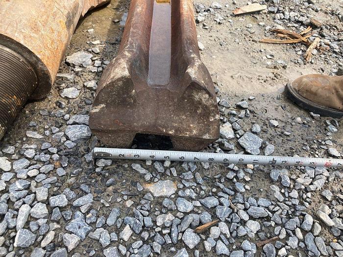 Used 8" Chisel Bit for Cable Tool Well Drilling