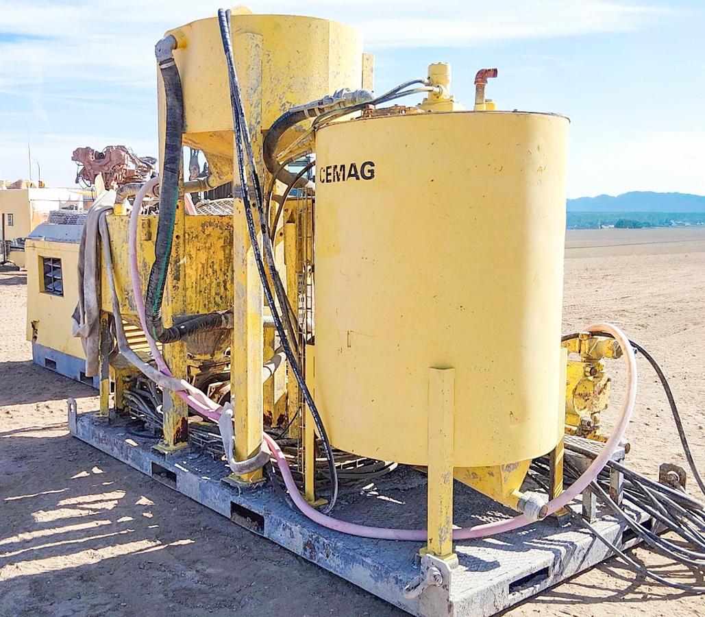 Used 2009 Atlas Copco Unigrout Flex D Grout Pump
