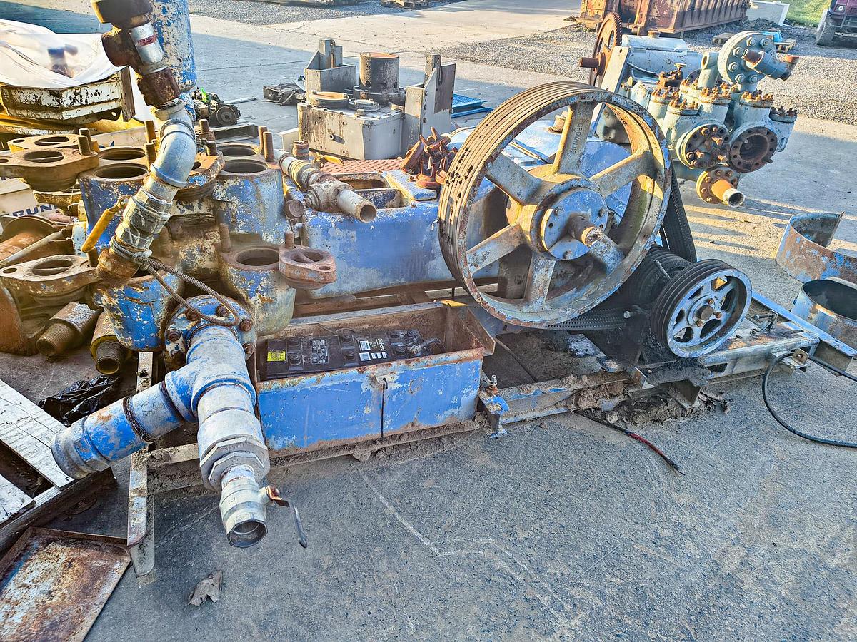 Used Gardner Denver Duplex Piston Mud Pump