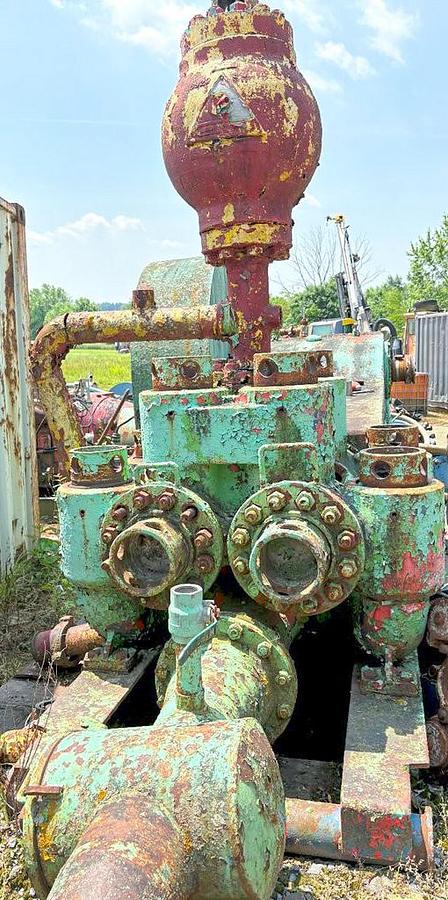 Used Continental Emsco Company 375 Duplex Mud Pump