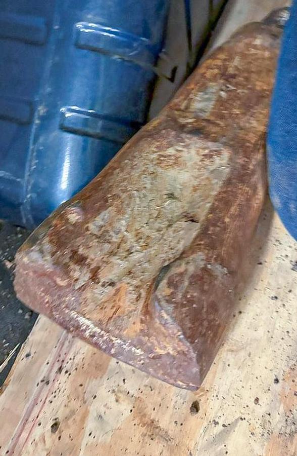 Used 7" Chisel Bit for Cable Tool Well Drill Rig