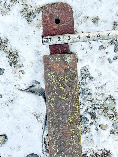 Used 3-1/2" Dart Valve Bailer For Cleaning Wells With Cable Tool Drill Rig Or Pump Hoist Truck.