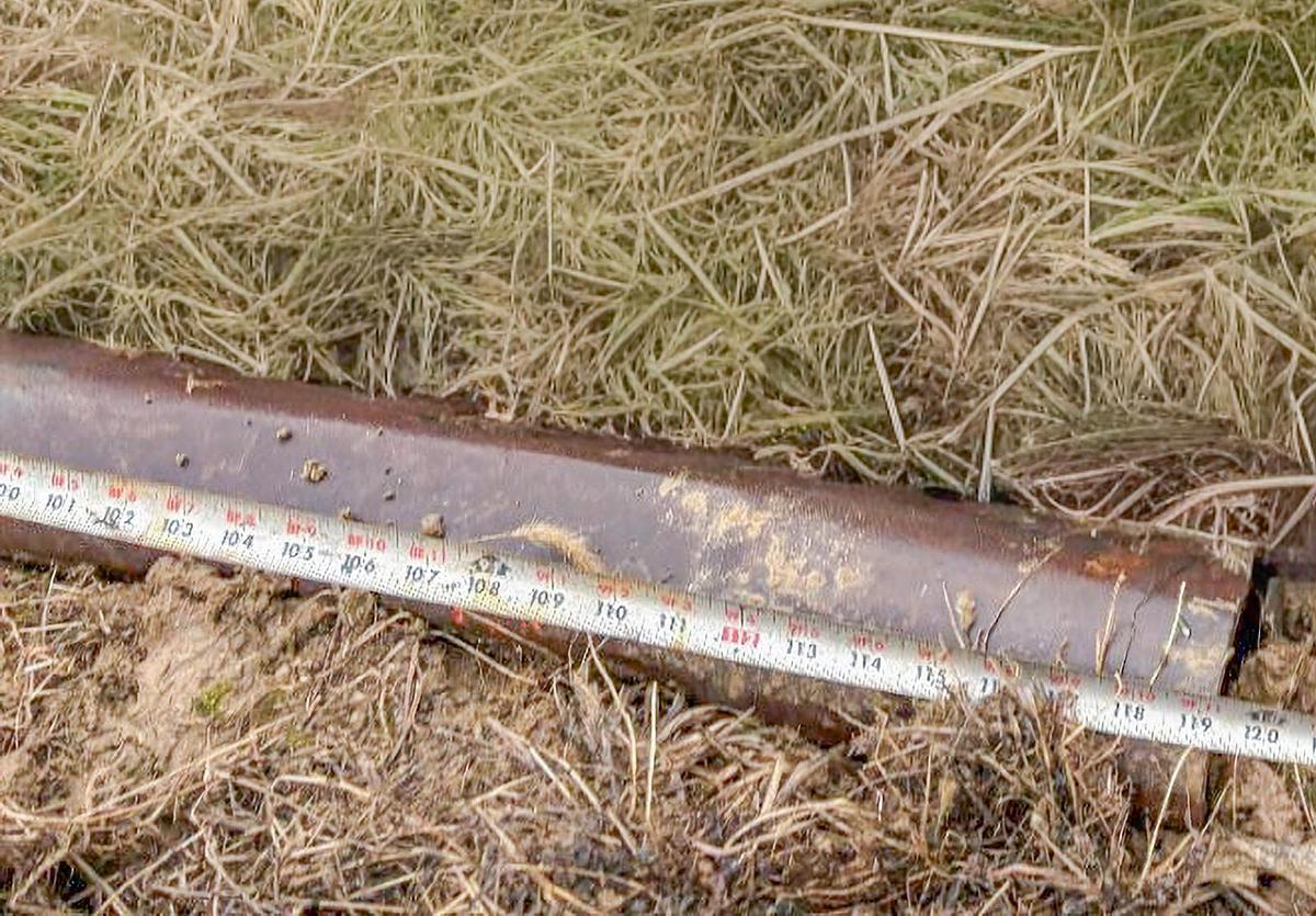 Used 10 ft. x 3-1/4" Drill Stem for Cable Tool Drilling