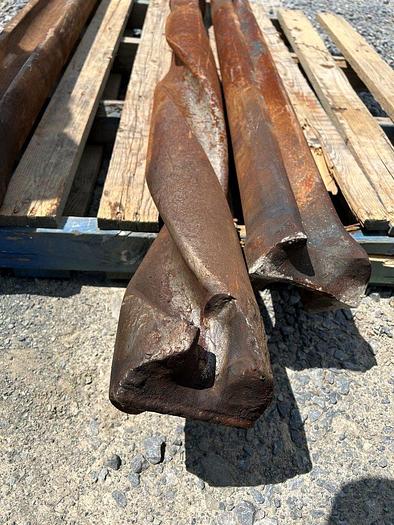 Used 59" "Twisted" Chisel Bit