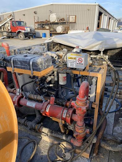 Used 40-500 Grout Pump / Loop Reel 550 / Mid Set Hose Reel Package