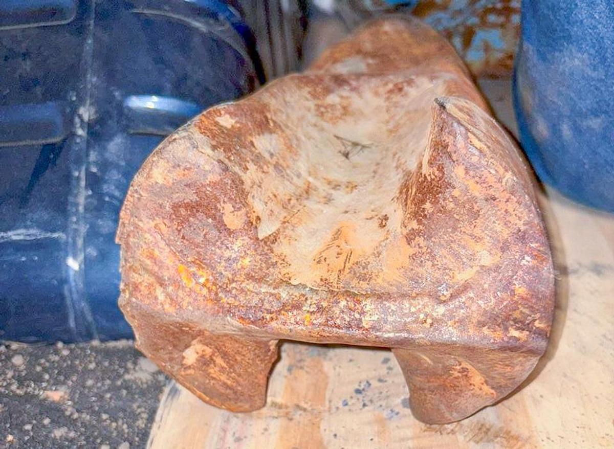 Used 7" Chisel Bit for Cable Tool Well Drill Rig