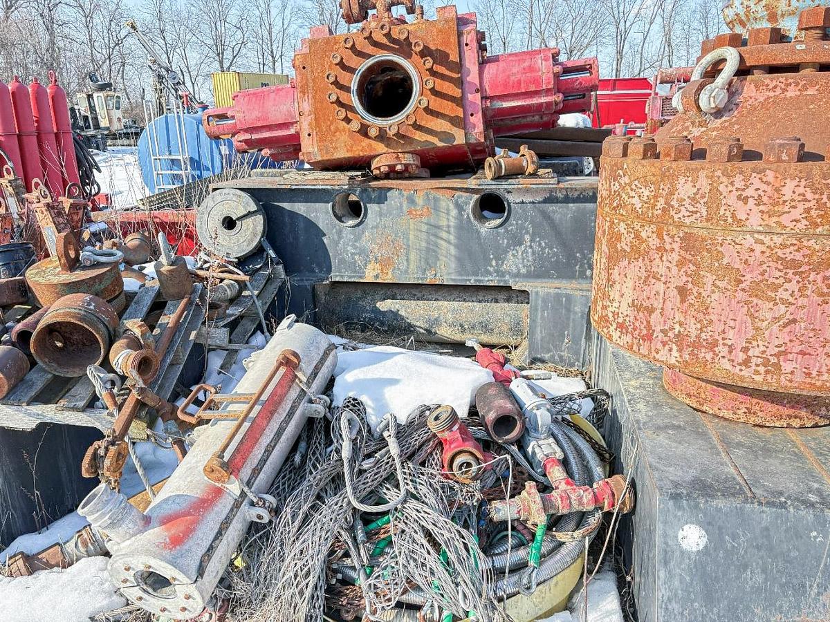 Used Schramm T130 Sub Base, GenSet House Drilling Equipment