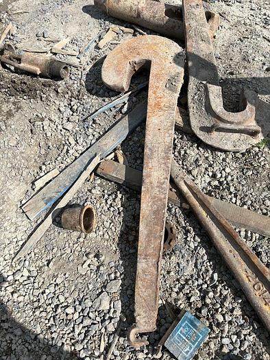 Used Set of J Wrenches with Circle Jack for Cable Tool