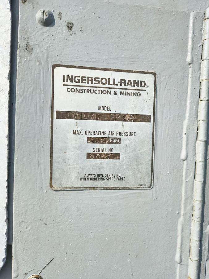 Used 2001 Ingersoll-Rand T3W Drill Rig