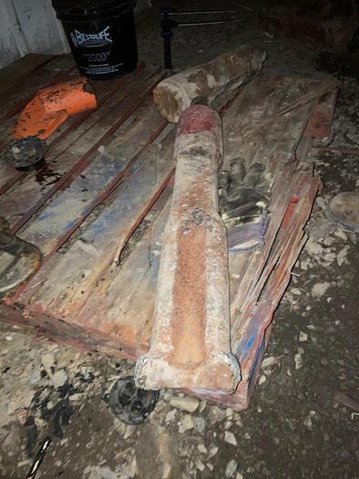 Used 5-3/4" x 26" Carbide Button Chisel Bit