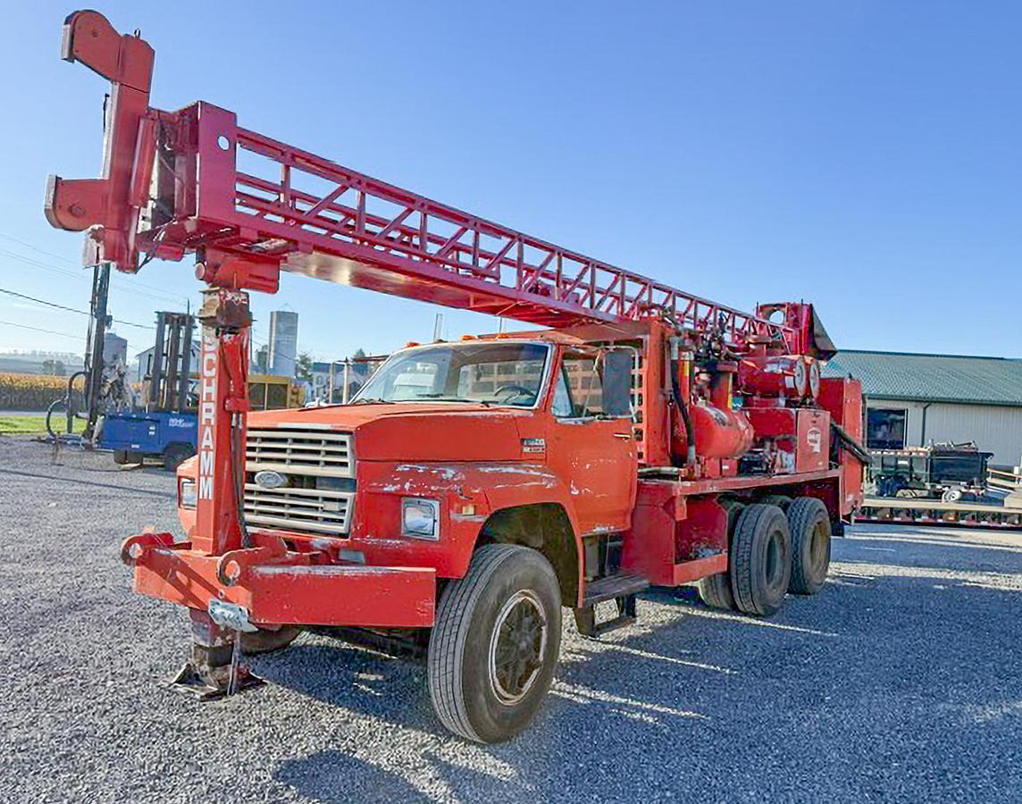 Used 1987 Schramm T450 H Drilling Rig