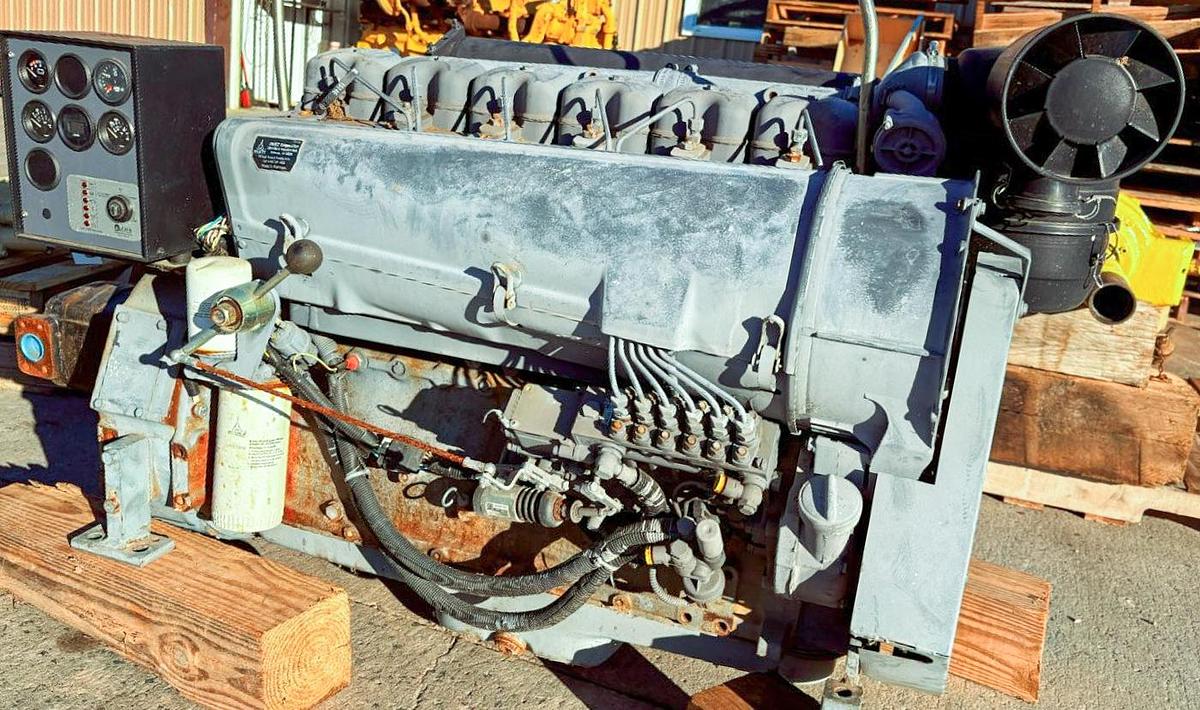 Used Deutz D 914 L06 6-Cylinder Air-Cooled Diesel Engine