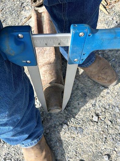 Used 8" Chisel Bit for Cable Tool