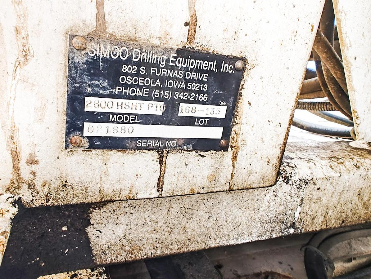 Used 2002 Simco 2800HSHT