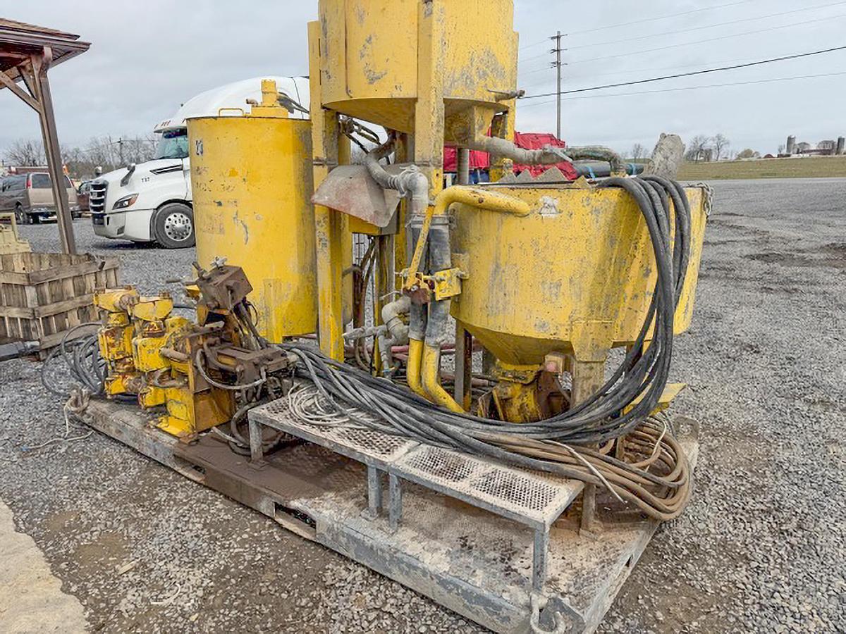 Used 2009 Atlas Copco Unigrout Flex D Grout Pump