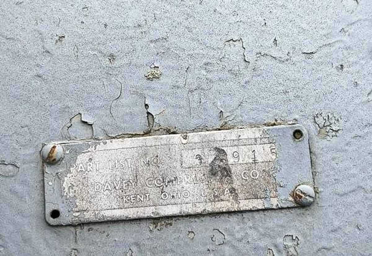 Used Davey M8A Table Drive Drill Rig