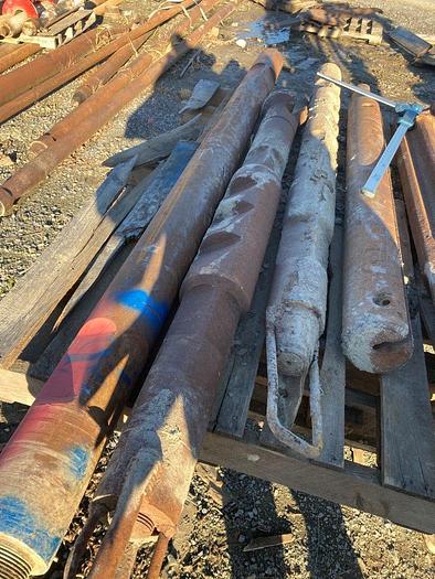 Used Carbide Button Bit withTurbo Lift Sub Adapter