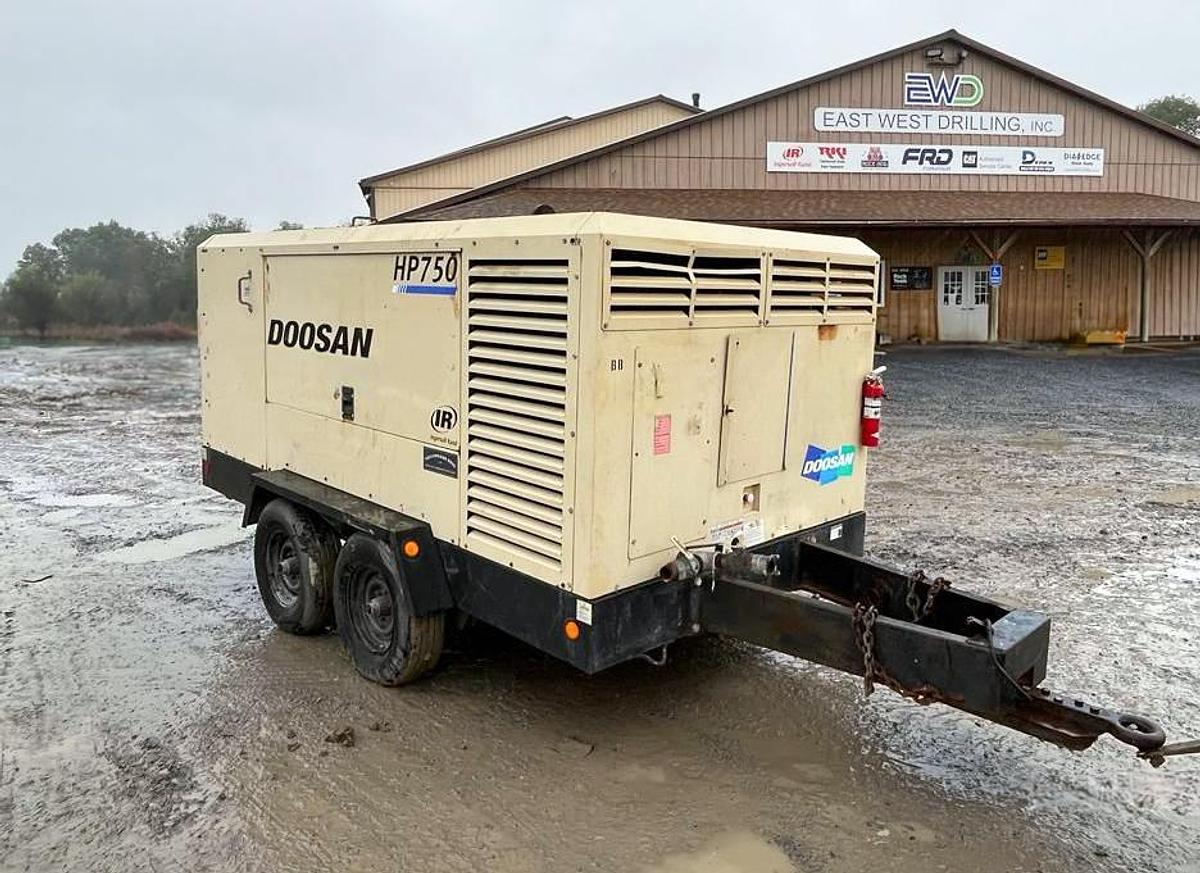 Used 2012 Doosan HP750WCU-T4I Air Compressor