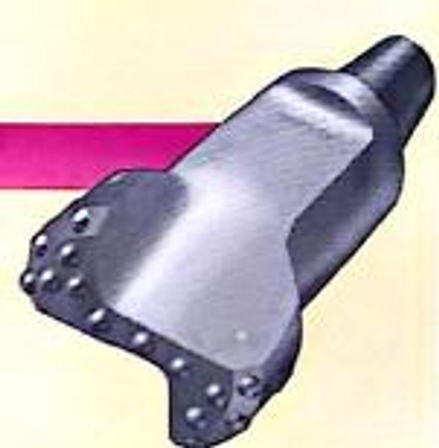 “Z” 6 In. Carbide Button Cable Tool Drill Bit, 2-1/4" X 3-1/4" Pin Thread, New, Made In USA