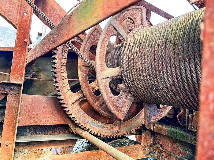 Used Bucyrus Erie 22-W Cable Tool Drill Rig