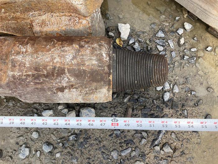 Used 8" Chisel Bit for Cable Tool Well Drilling