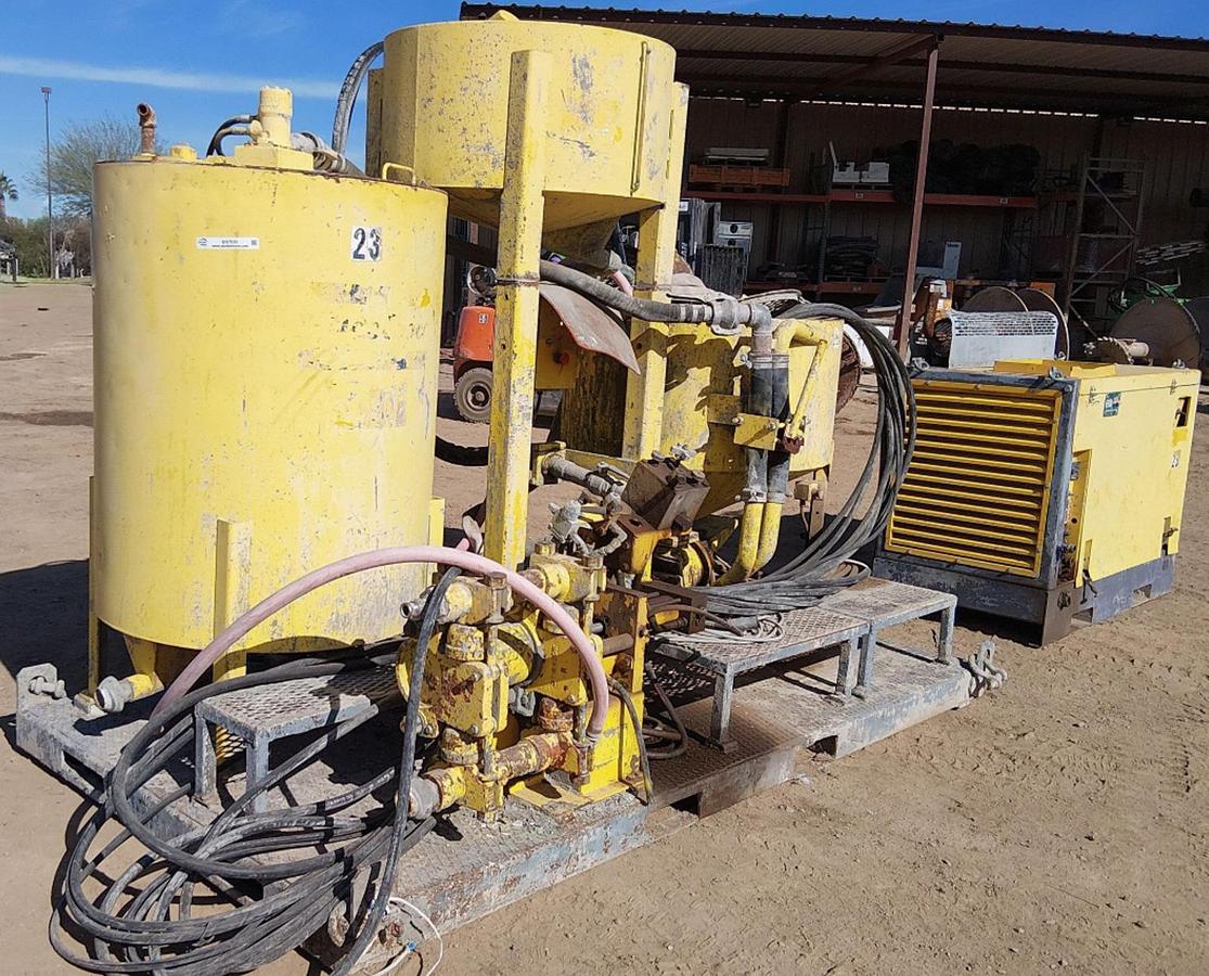 Used 2009 Atlas Copco Unigrout Flex D Grout Pump