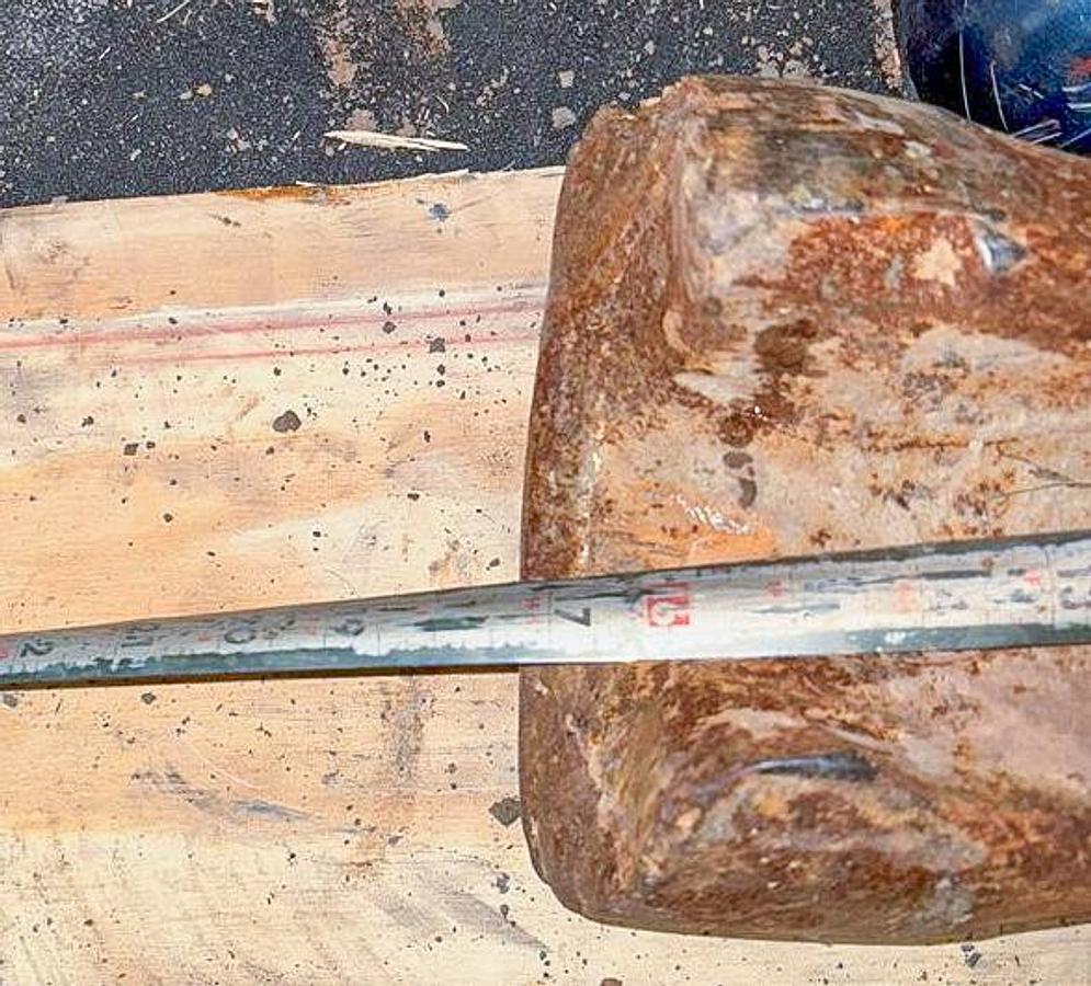 Used 7" Chisel Bit for Cable Tool Well Drill Rig