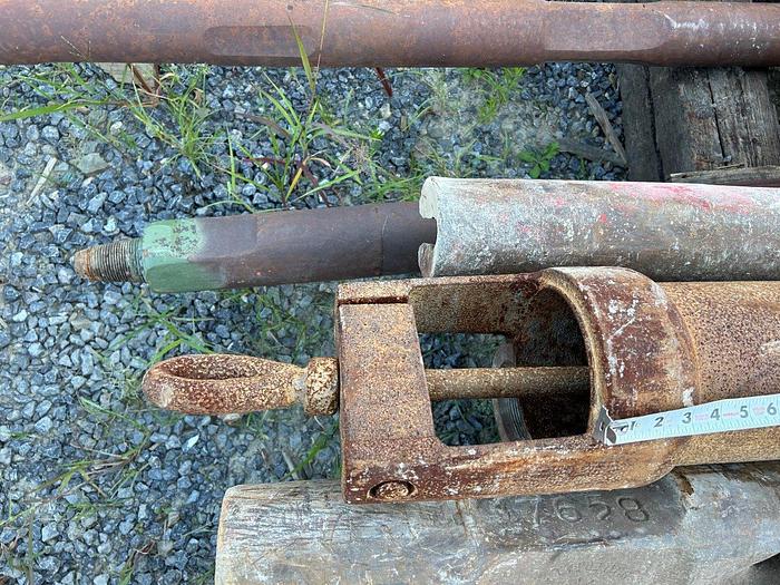 Used 7' Corrugated Bottom Flap Valve Bailer for Cable Tool