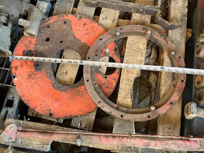 Used Lot of 2 Drive Gear RINGS Wheel Plate Belt Pulley