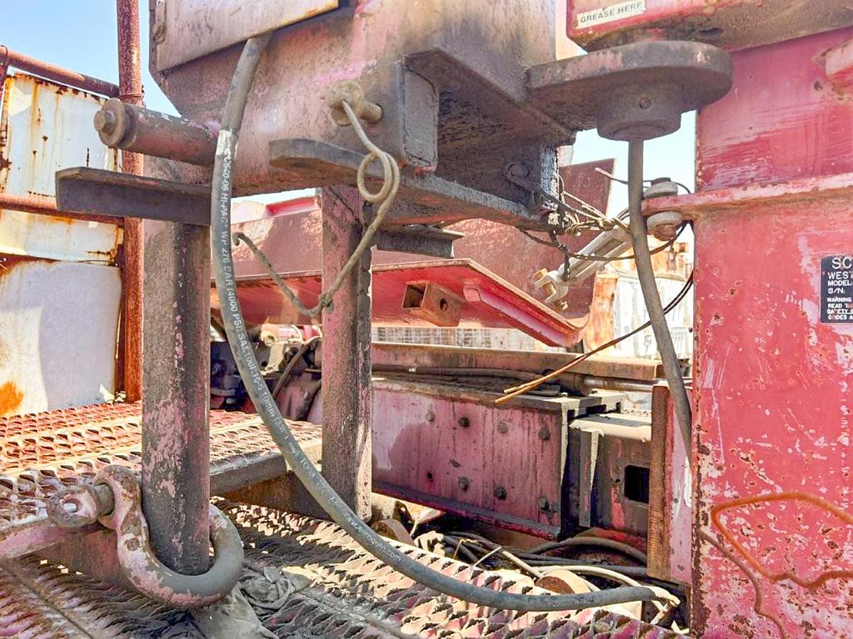 Used 2008 Schramm T200XD Deep Water / Oil & Gas Energy Drill Rig.