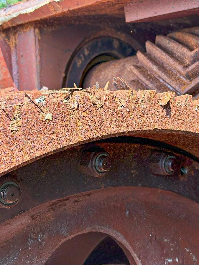 Used Continental Emsco Company 375 Duplex Mud Pump