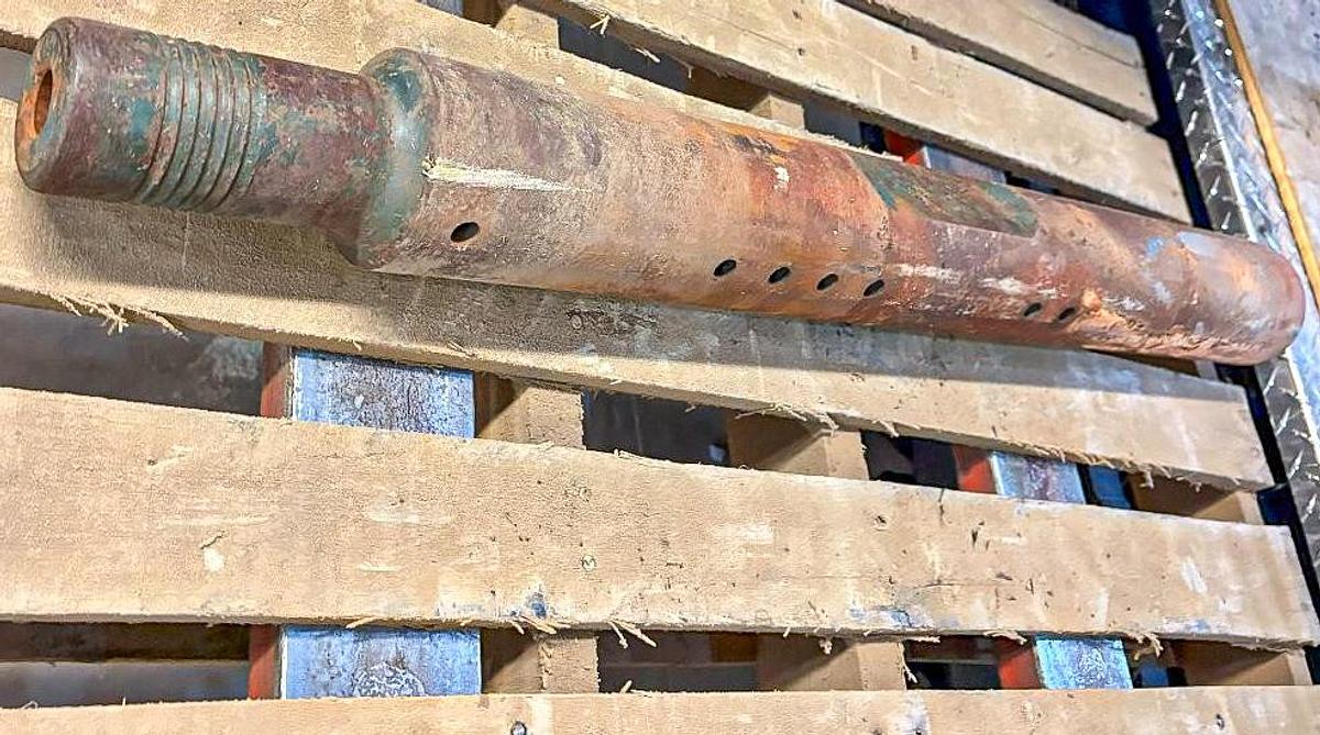 Used 1/5/8" X 2-5/8" Rope Socket for Cable Tool Well Drilling Rig.