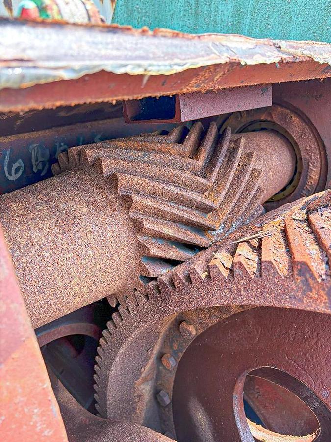 Used Continental Emsco Company 375 Duplex Mud Pump